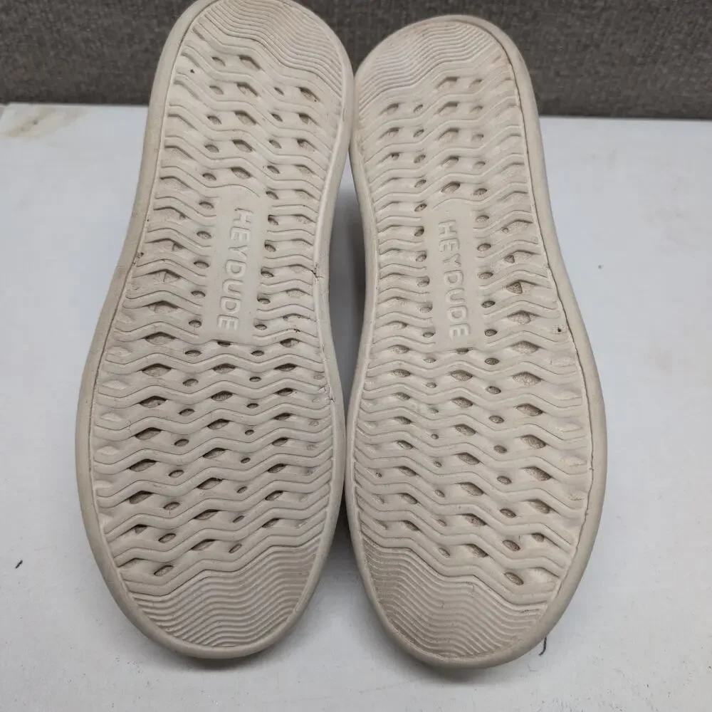 Hey Dude Women's Wendy Rise Slip-On Loafers Gray Shoes Size 9 Lightweight
